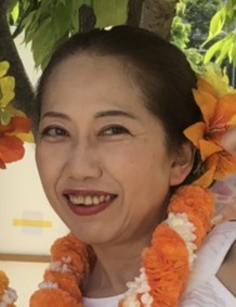 講師 中川　久美（アロハ　ルアナ　フラ　インストラクター）