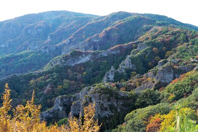 紅葉の寒霞渓二十景トレッキング 紅葉の寒霞渓二十景トレッキング