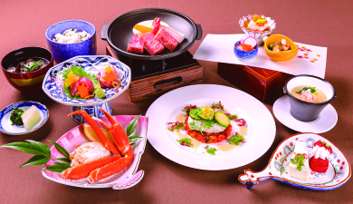 ホテル一畑・ご夕食（イメージ）