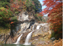 アメガエリの滝