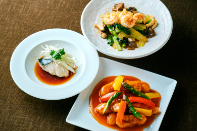 1日目夕食（オプション中華コース全7品）