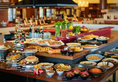 御宿東鳳夕食ブッフェ（イメージ）