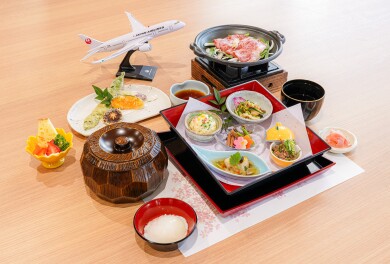JAL国際線ファーストクラスシェフと共同開発「土佐あかうし牛めし御膳」　　