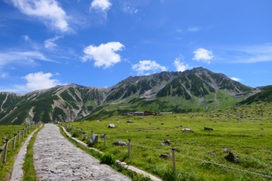 ＜山歩き旅行＞夏山 立山連峰縦走3日間（富山）体力2　技術2