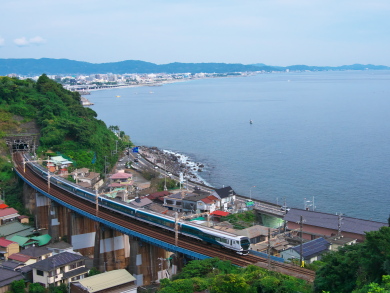 特急『踊り子』で行く伊豆・下田・箱根・熱海２日間