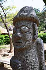済州島の石像