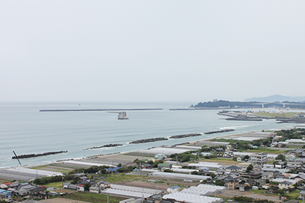 禅師峰寺｜土佐湾を一望