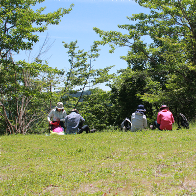 高越寺（こうつじ）パーキング付近の広場