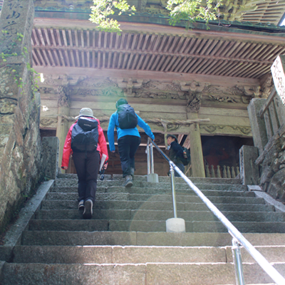 高越寺に到着 高越寺に到着