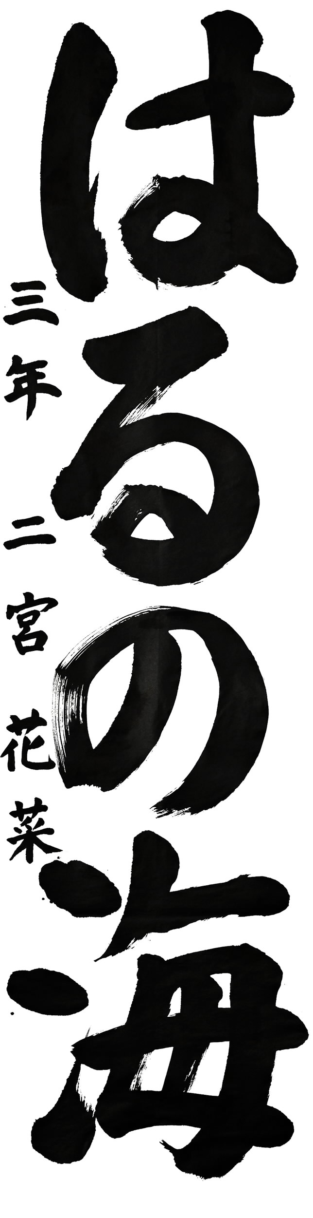 初月小３年 二宮花菜