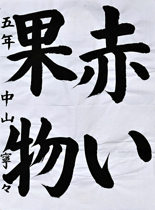 高知市潮江小５年 中山 寧々