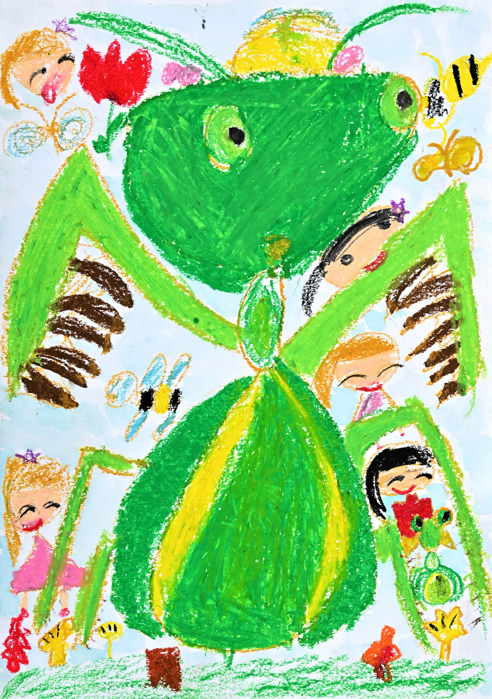 高知市小高坂小１年　刈谷 百那