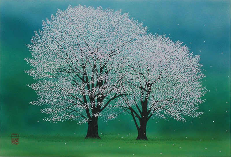 夫婦桜