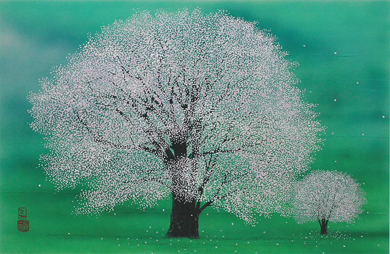 親子桜